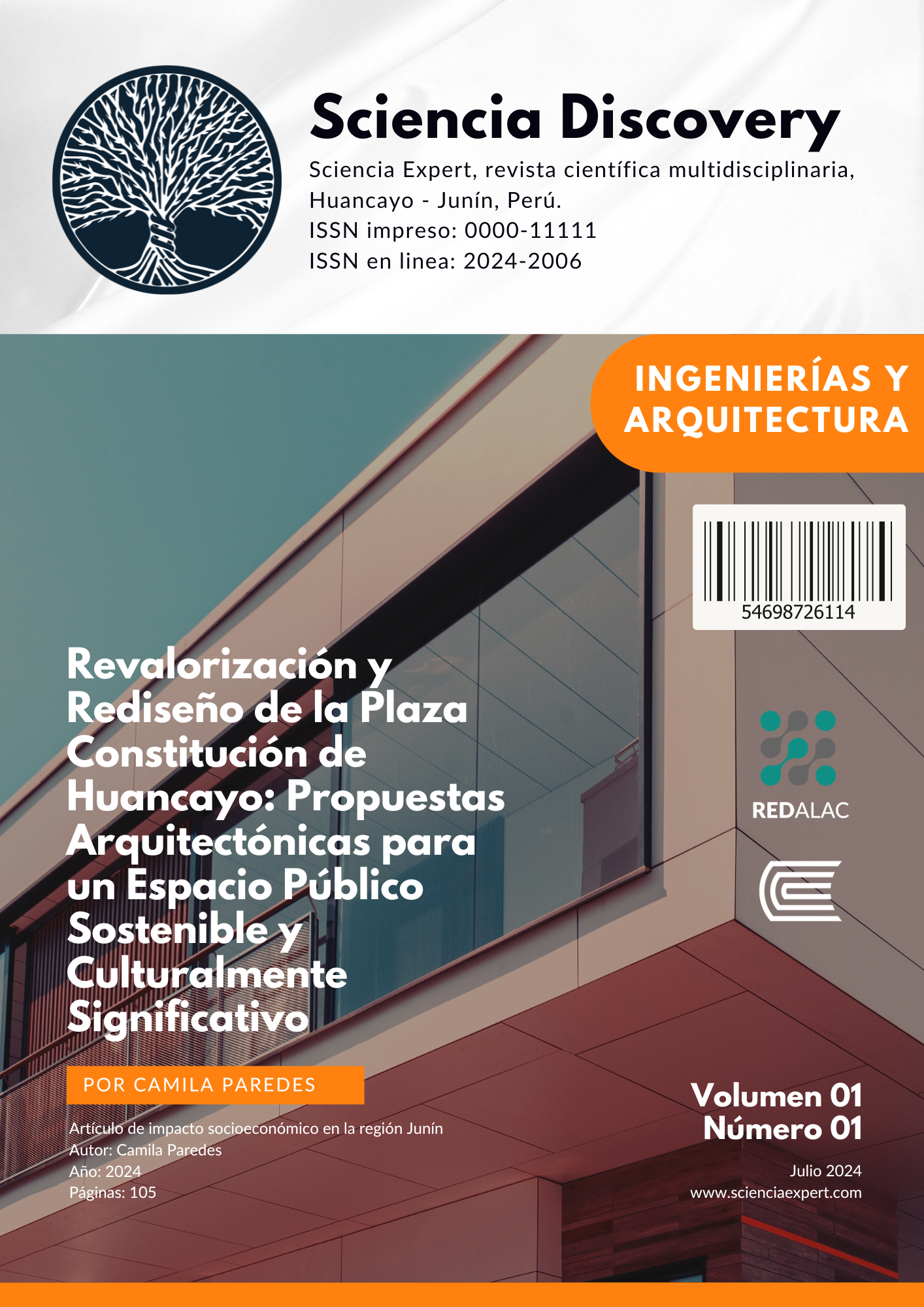 Revalorización y rediseño de la plaza constitución de Huancayo: Propuestas arquitectónicas para un espacio público sostenible.